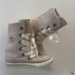 Chuck Taylor All Star Converse Beverly Tan
Suede Fleece Lined 6/37 Punk Lace Up